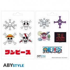 ONE PIECE - Stickers - 16x11cm/ 2 sheets - Emperors Skulls