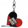 DC COMICS - Keychain "Heart Harley Quinn" X4