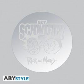 RICK AND MORTY - Tankard metal "Get Schwifty" - box x2
