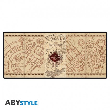 HARRY POTTER - Mousepad XXL - The Marauder's Map x2 - Abysse Corp