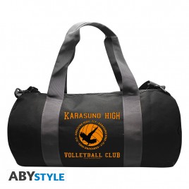 HAIKYU!! - Sac de sport "Karasuno Volleyball Club"- Grey/Black