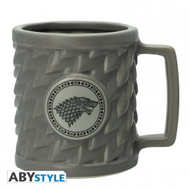 GAME OF THRONES - Mug 3D - STARK x2
