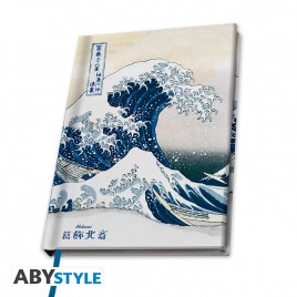 HOKUSAI - A5 Notebook "Great Wave" X4