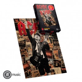 AC/DC - Jigsaw puzzle 1000 pieces - Angus Collage