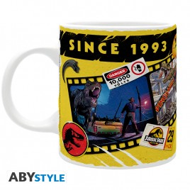 JURASSIC PARK - Mug - 320 ml - R&eacute;f&eacute;rences - subli - bo&icirc;te x2