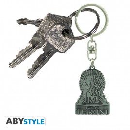 GAME OF THRONES - Keychain "For theThrone" X4