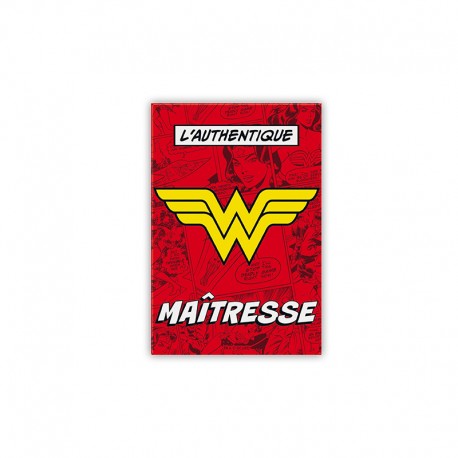 Wonder Woman - Magnet - L'AUTHENTIQUE "W" MAÎTRESSE x6*