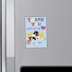 Looney Tunes - Magnet - "THANK YOU with all my heart" x6*