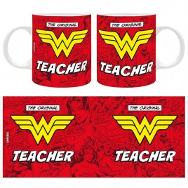 Wonder Woman - Mug - 320 ml - THE ORIGINAL "W" TEACHER x2*