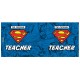 Superman - Mug - 320ml - THE ORIGINAL "S" TEACHER x2*