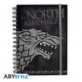 GAME OF THRONES - Cahier "Stark" X4*