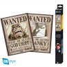 ONE PIECE - Set 2 Posters Chibi 52x38 - Usopp & Franky x4