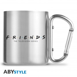FRIENDS - Mug carabiner - Logo - avec boîte x2