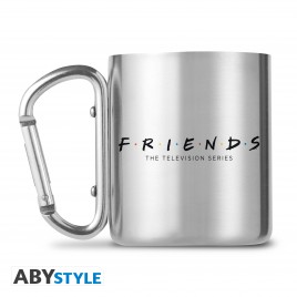 FRIENDS - Mug carabiner - Logo - avec boîte x2