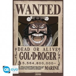 ONE PIECE - Poster Maxi 91.5x61 - Wanted Gol .D. Roger