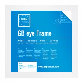 GBEYE - Cadre pour Album & Vinyle - Blanc (31.5 x 31.5 cm) x2