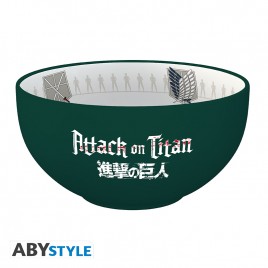 ATTACK ON TITAN - Bowl - 600 ml - "Emblems S3" - cardboard box