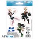 MY HERO ACADEMIA - Stickers - 16x11cm/ 2 planches - UA High School x5