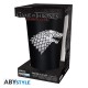 GAME OF THRONES - Large Glass - 400ml - Stark - Foil x2