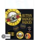 GUNS N ROSES - Pack de Badges - Paroles et Logos X4