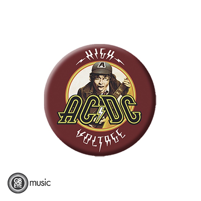 AC/DC - Badge Pack - Mix X4 - Abysse Corp