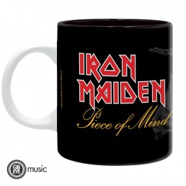 IRON MAIDEN - Mug - 320 ml - Piece of Mind - subli - avec boîte x2*