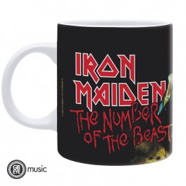 IRON MAIDEN - Mug - 320 ml - Number of the Beast - subli - boîte x2
