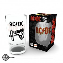 AC/DC - Verre XXL - 400 ml - Rock - boite x2*