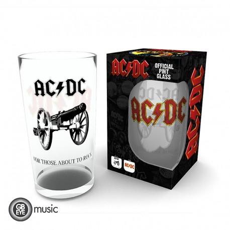 AC/DC - Verre XXL - 400 ml - Rock - boite x2*