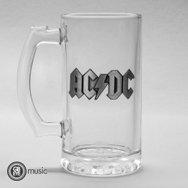 AC/DC - Chope métal "Logo" - boîte x2