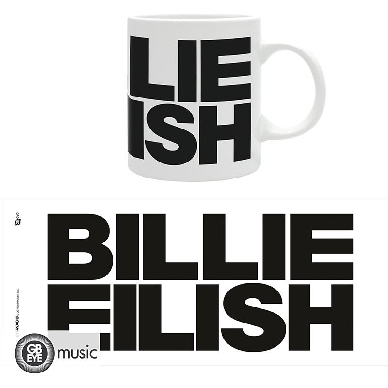 BILLIE EILISH - Mug - 320 ml - Logo - subli - box x2* - Abysse Corp