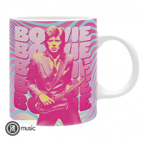 DAVID BOWIE - Mug - 320 ml - Saxophone - subli - box x2*