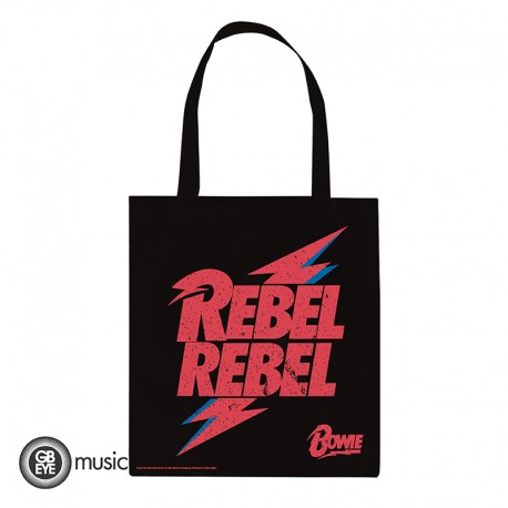 DAVID BOWIE - Tote Bag - "Rebel Rebel"