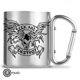 METALLICA - Mug carabiner - Seek And Destroy - avec boîte x2