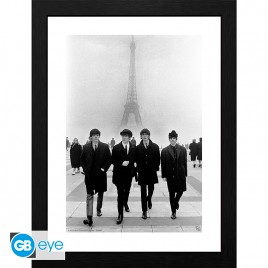 THE BEATLES - Framed print "Paris" (30x40) x2