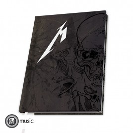 METALLICA - A5 Notebook "Skulls" X4