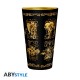 SAINT SEIYA - Verre XXL - 400 ml - Armures d'or - boîte x2