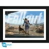 FALLOUT - Tirage encadré "Femme Seule Survivante" (30x40) x2