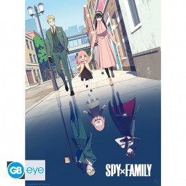 SPY X FAMILY - Set 2 Posters Chibi 52x38 - A double family x4