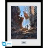 FALLOUT - Framed print "street scene" (30x40) x2