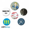 FALLOUT - Pack de Badges – Mix X4