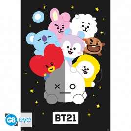 BT21 - Poster Maxi 91,5x61 - Characters