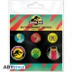 JURASSIC PARK - Pack de Badges - Icônes X4