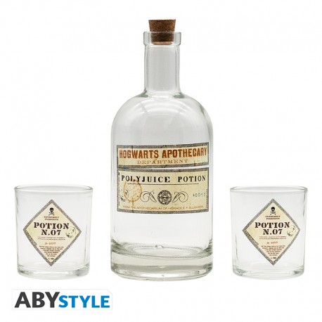 HARRY POTTER - Set bouteille et verres - Potion