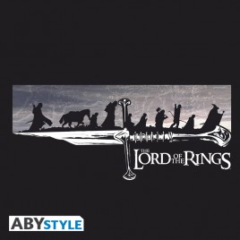 LORD OF THE RINGS - Tshirt "The Fellowship" man SS black - new fit