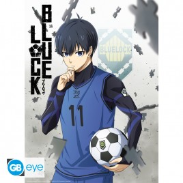 BLUE LOCK - Poster Chibi 52x38 - Puzzle d'Isagi