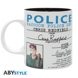 RESIDENT EVIL - Mug - 320 ml - Badge de Police - subli x2