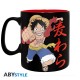 ONE PIECE - Mug - 460 ml - Luffy & Skull - Boîte Carton x2