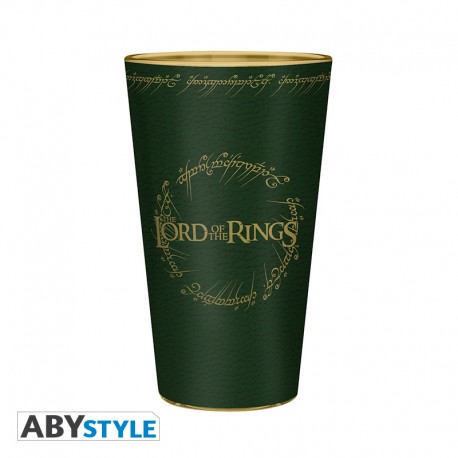 LORD OF THE RINGS - Large Glass - 400ml - Prancing Pony - x2