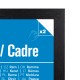 GBEYE - Cadre MDF Noir - A4 - 21 x 29,7 cm - X2